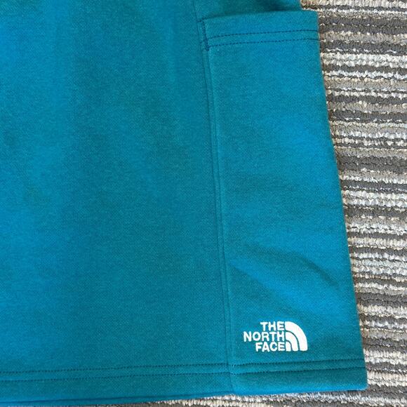 North Face NWT Evolution Teal French Terry Fleece Skirt Gorpcore Granola Crunchy - Picture 4 of 8